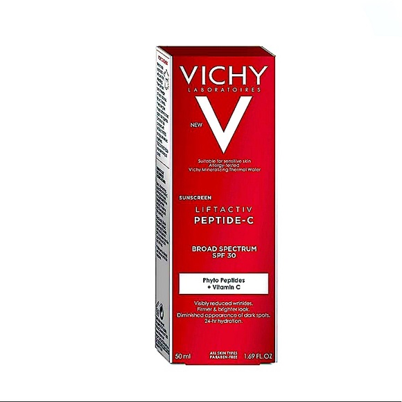 🧾SOLD•VICHY’s NEW LiftActiv PEPTIDE-C BROAD SPECTRUM SPF30 SUNSCREEN;ANTI-AGING - Picture 4 of 14